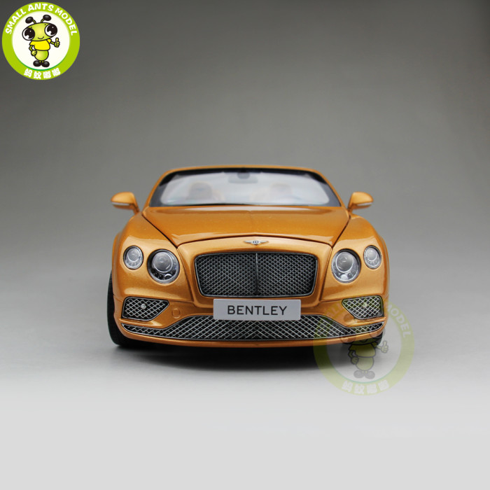1/18 Paragon Bentley Continental GT Open Top Diecast Model Car Toys kids gift collection