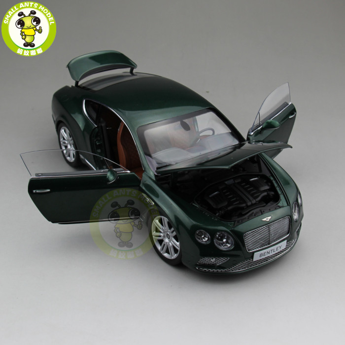 1/18 Paragon Bentley Continental GT Closed Top Diecast Model Car Toys kids gift collection