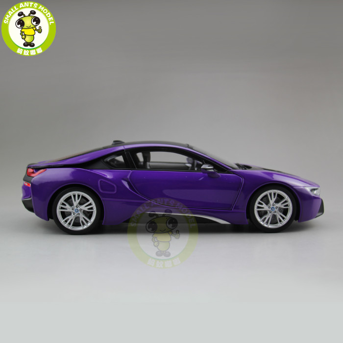 1/18 Paragon BMW i8 Electric sports car Diecast Model Car Toys kids gift collection
