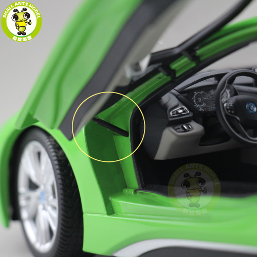 1/18 Paragon BMW i8 Electric sports car Diecast Model Car Toys kids gift collection