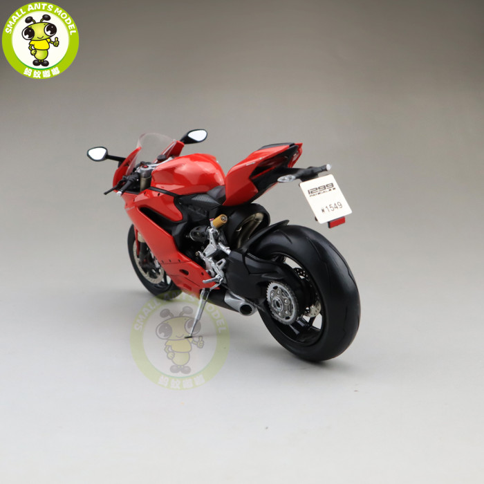 1/12 TSM Ducati 1299 PANIGALE S Diecast Model Motorcycle Car Toys Kids Gifts