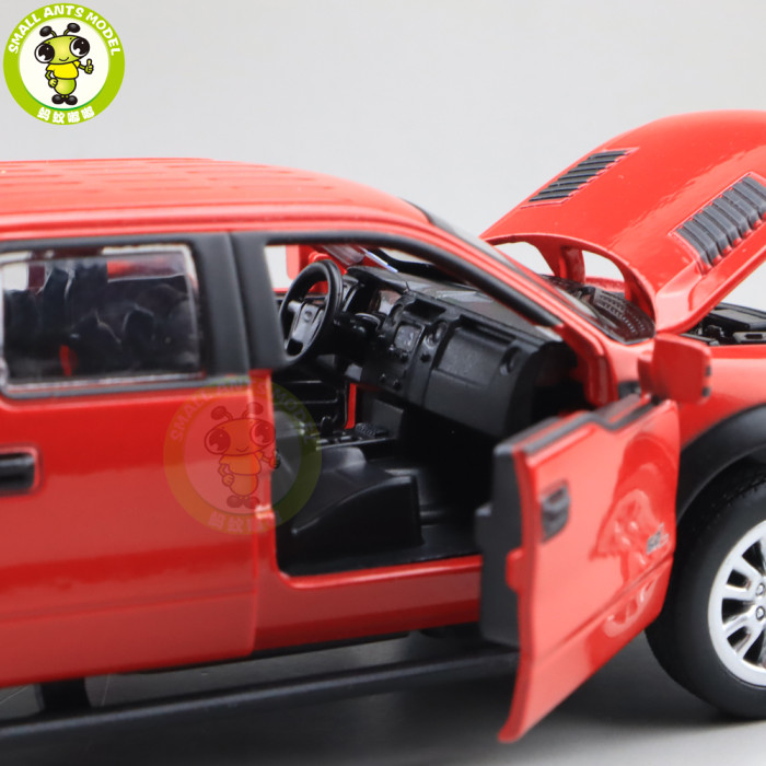 1/34 Ford F150 F 150 RAPTOR Pickup Truck Diecast Car Model toys kids Boys Gifts