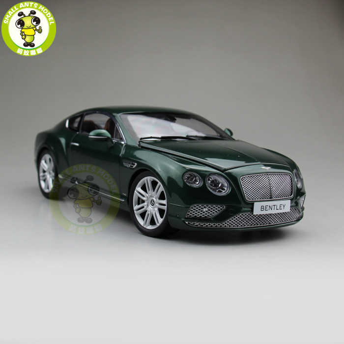 1/18 Paragon Bentley Continental GT Closed Top Diecast Model Car Toys kids gift collection