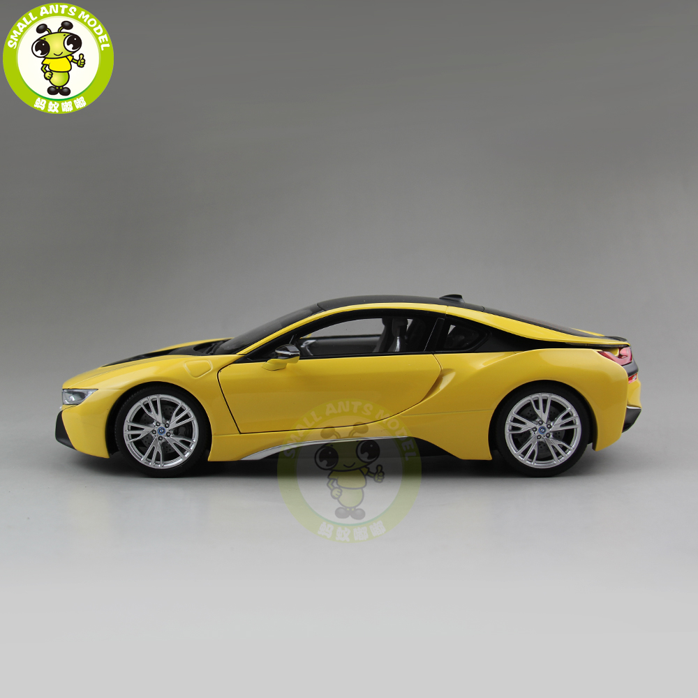 1/18 Paragon BMW i8 Electric sports car Diecast Model Car Toys