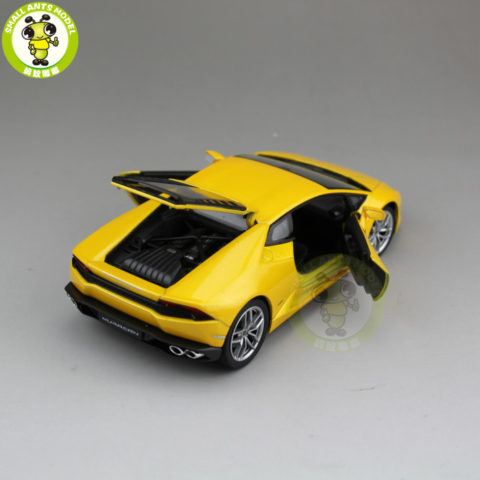 1/24 Lamborghini Huracan LP610-4 WELLY Diecast Model Car Toys Kids Gifts