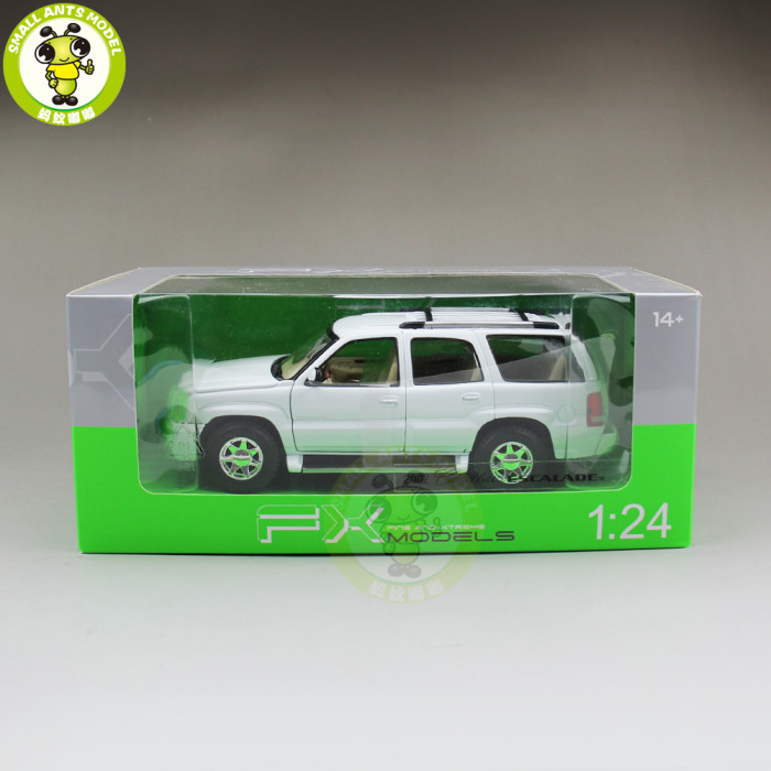 1/18 Cadillac Escalade SUV Welly Diecast Model Car Toys Kids Gifts