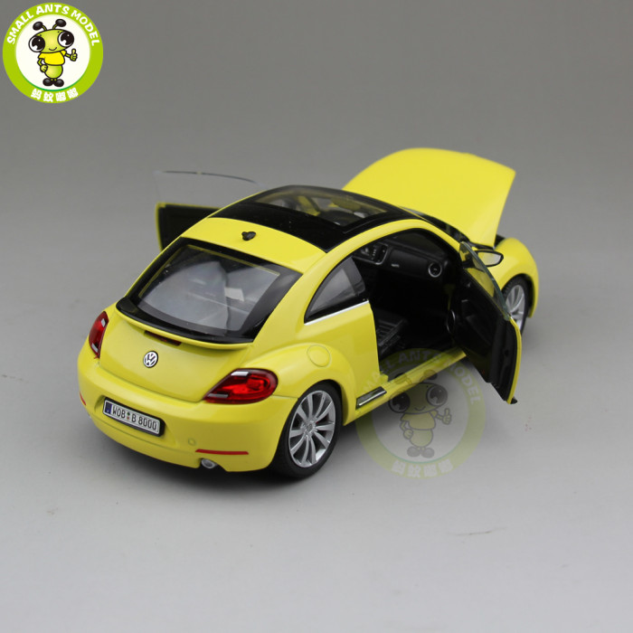 1/24 VW Volkswagen New Beetle Welly Diecast Model Car Toys for Kids Gifts