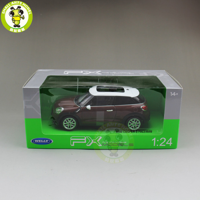 1/24 BMW MINI Cooper S Paceman Welly Diecast Model Car Toys Kids Gifts