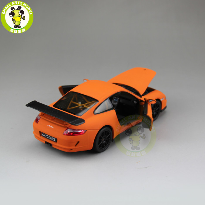 1/24 Porsche 911 997 GT3 RS Welly Diecast Model Car Toys Kids Gifts