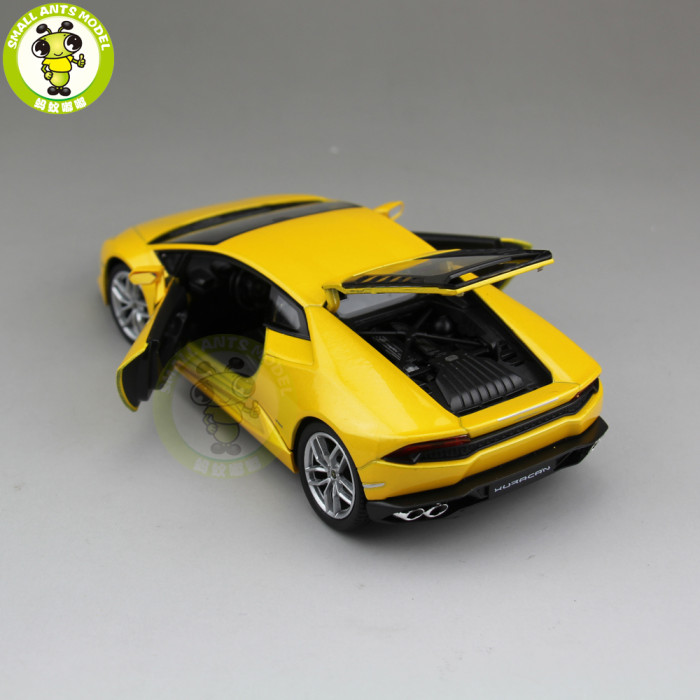 1/24 Lamborghini Huracan LP610-4 WELLY Diecast Model Car Toys Kids Gifts