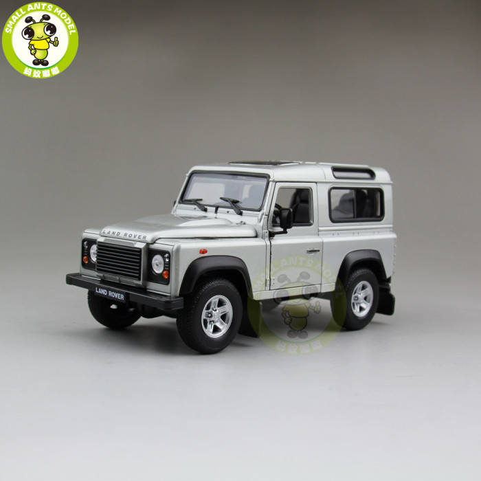 1/24 Land Rover Defender 90 Welly Diecast Model Car Suv Toys Kids Gifts