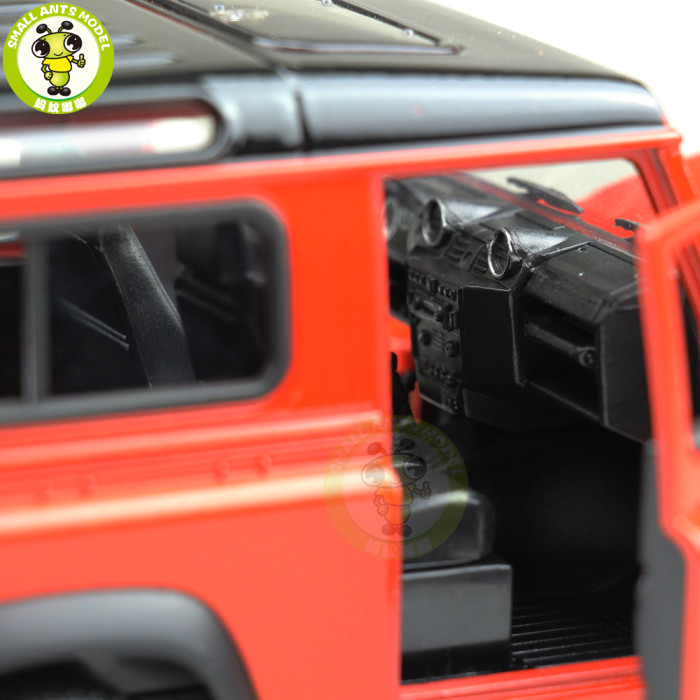 1/24 Land Rover Defender 90 Welly Diecast Model Car Suv Toys Kids Gifts