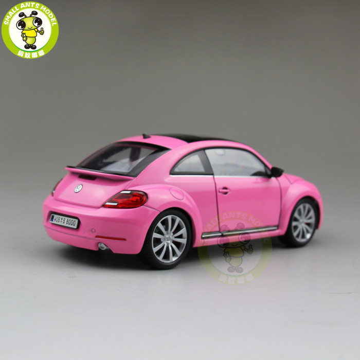 1/24 VW Volkswagen New Beetle Welly Diecast Model Car Toys for Kids Gifts