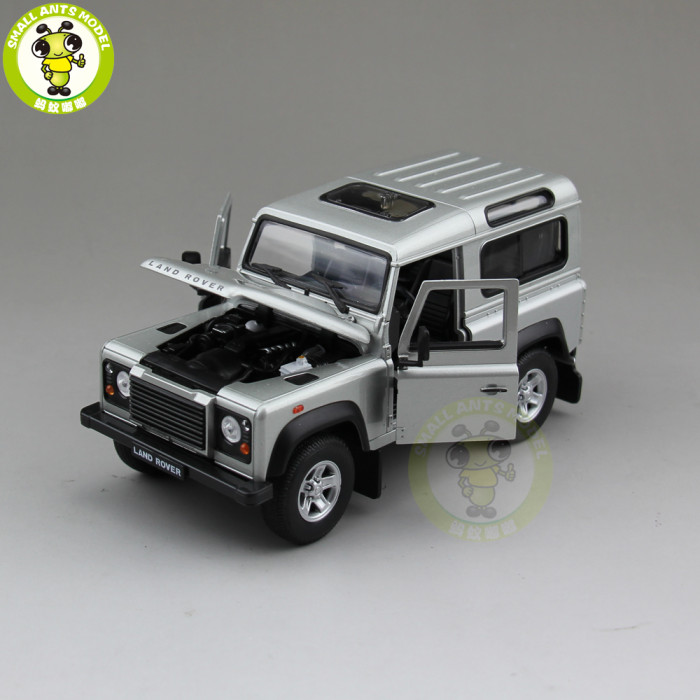 1/24 Land Rover Defender 90 Welly Diecast Model Car Suv Toys Kids Gifts