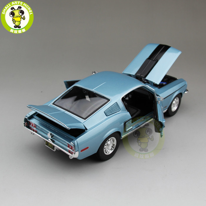 1/18 1968 Ford Mustang GT Cobra Jet Maisto 31167 Diecast Model Car Toys Kids Gifts