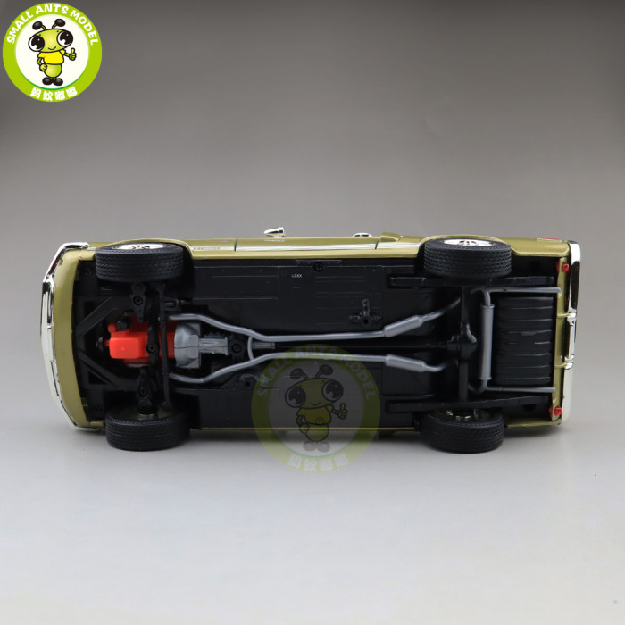 1/18 1968 Ford Shelby Mustang GT-500KR Road Signature Diecast Model Car Toys Boys Girls Gifts