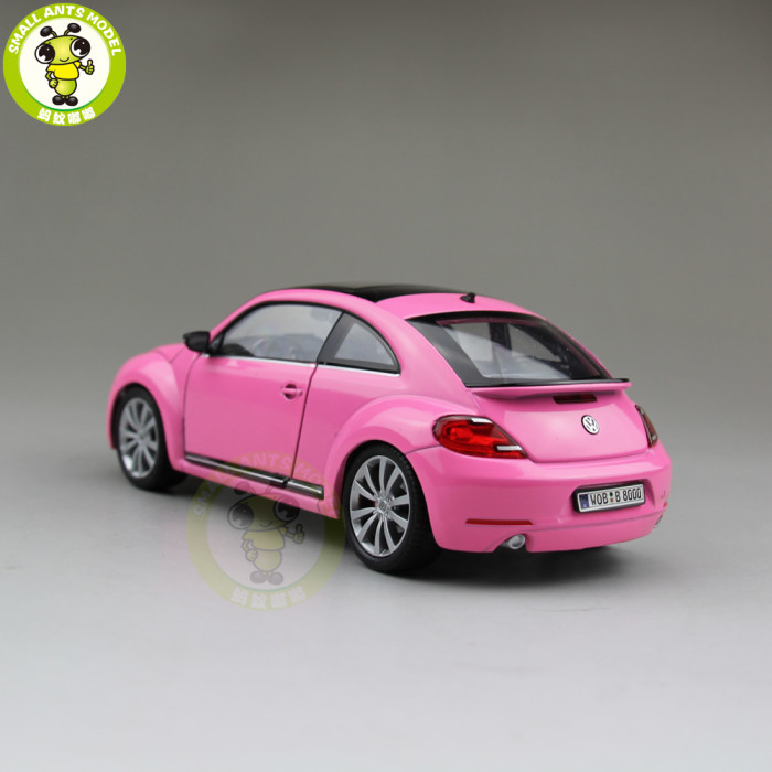 1/24 VW Volkswagen New Beetle Welly Diecast Model Car Toys for Kids Gifts