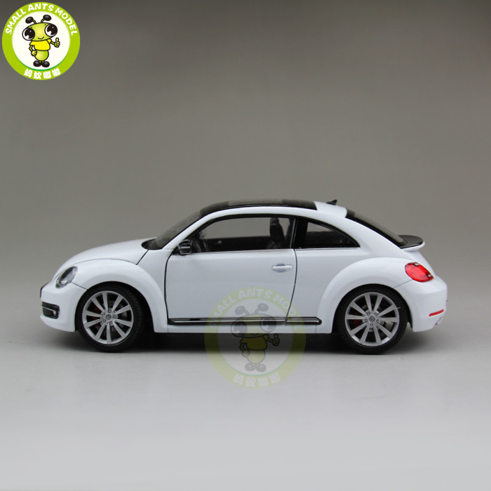 1/24 VW Volkswagen New Beetle Welly Diecast Model Car Toys for Kids Gifts