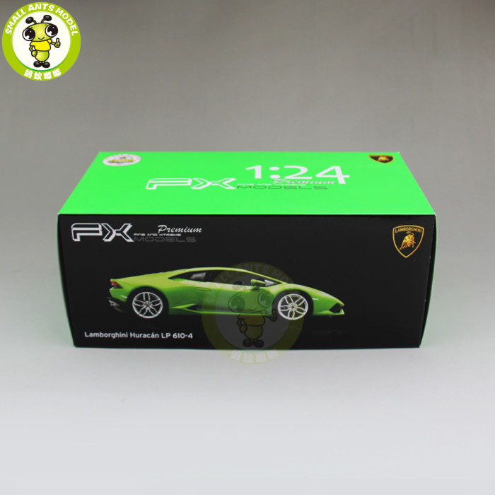 1/24 Lamborghini Huracan LP610-4 WELLY Diecast Model Car Toys Kids Gifts