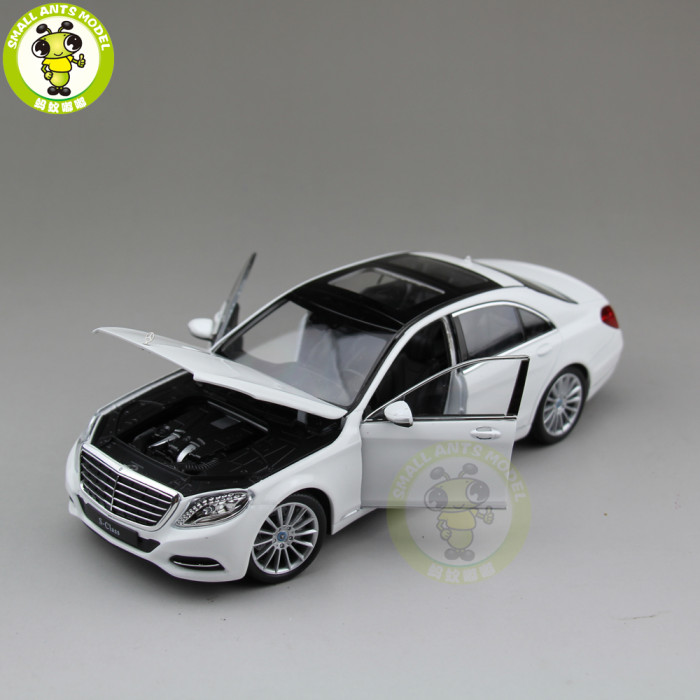 1/24 Mercedes Benz S Class 600 W222 Welly Diecast Model Car Toys Kids Gifts