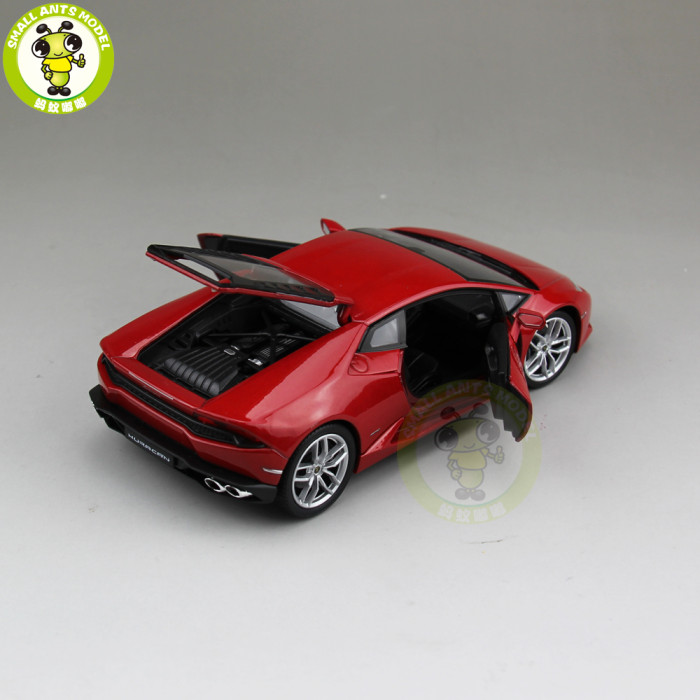 1/24 Lamborghini Huracan LP610-4 WELLY Diecast Model Car Toys Kids Gifts