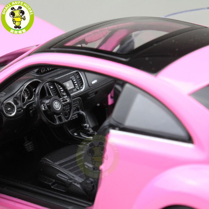 1/24 VW Volkswagen New Beetle Welly Diecast Model Car Toys for Kids Gifts