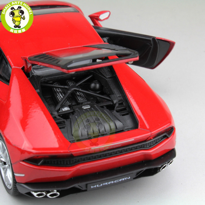 1/24 Lamborghini Huracan LP610-4 WELLY Diecast Model Car Toys Kids Gifts