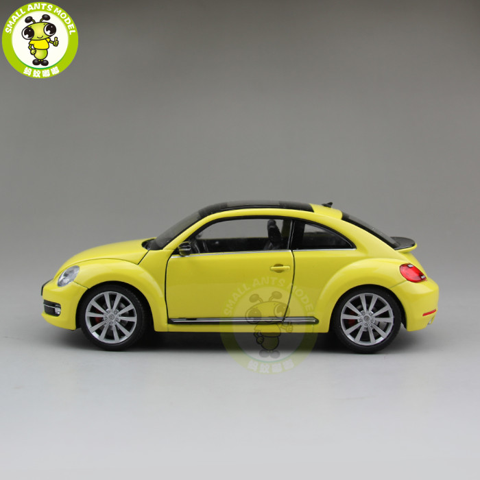 1/24 VW Volkswagen New Beetle Welly Diecast Model Car Toys for Kids Gifts