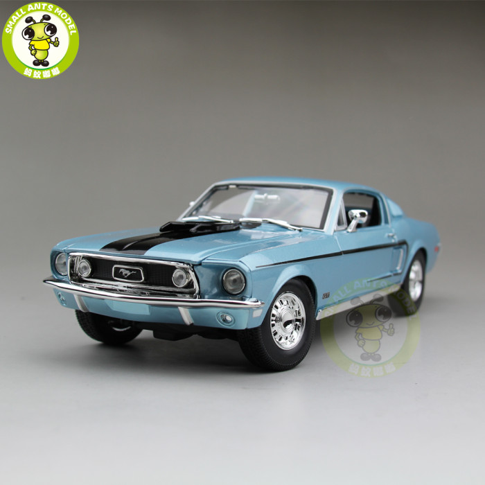 1/18 1968 Ford Mustang GT Cobra Jet Maisto 31167 Diecast Model Car Toys Kids Gifts