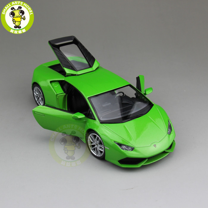 1/24 Lamborghini Huracan LP610-4 WELLY Diecast Model Car Toys Kids Gifts