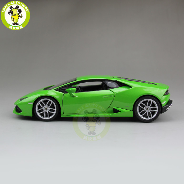 1/24 Lamborghini Huracan LP610-4 WELLY Diecast Model Car Toys Kids Gifts