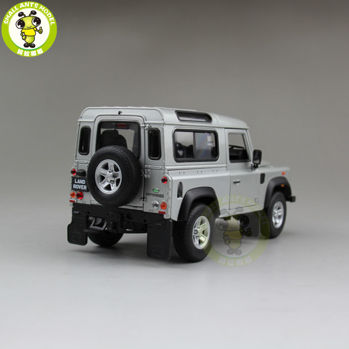 1/24 Land Rover Defender 90 Welly Diecast Model Car Suv Toys Kids Gifts
