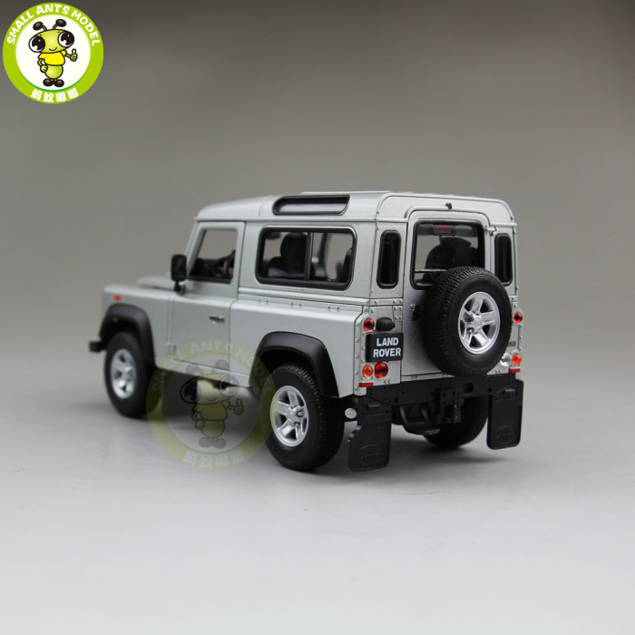 1/24 Land Rover Defender 90 Welly Diecast Model Car Suv Toys Kids Gifts