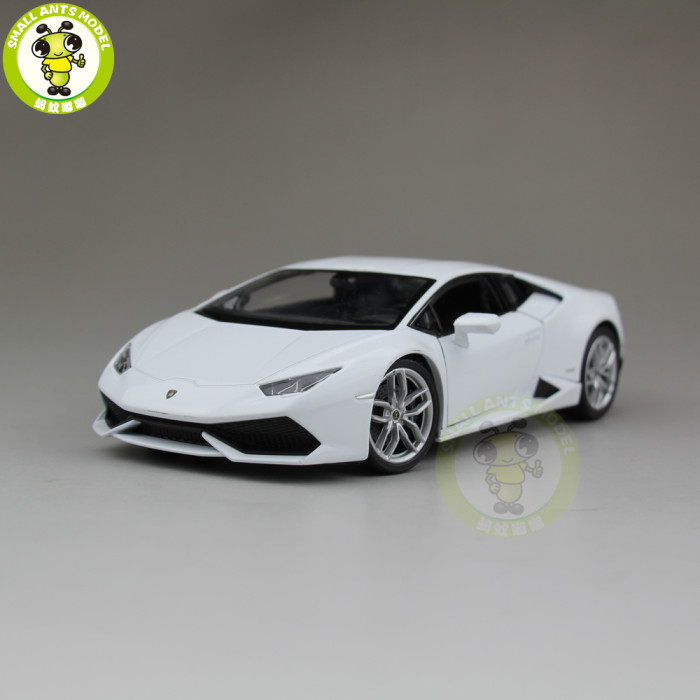 1/24 Lamborghini Huracan LP610-4 WELLY Diecast Model Car Toys Kids Gifts