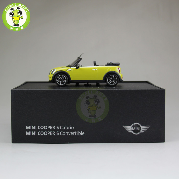1/43 Minichamps BMW MINI COOPER S CONVERTIBLE Diecast Model Car Toys Kids Gifts