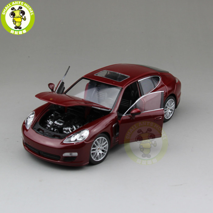 1/24 Porsche Panamera S Welly Diecast Model Car Toys Kids Gifts