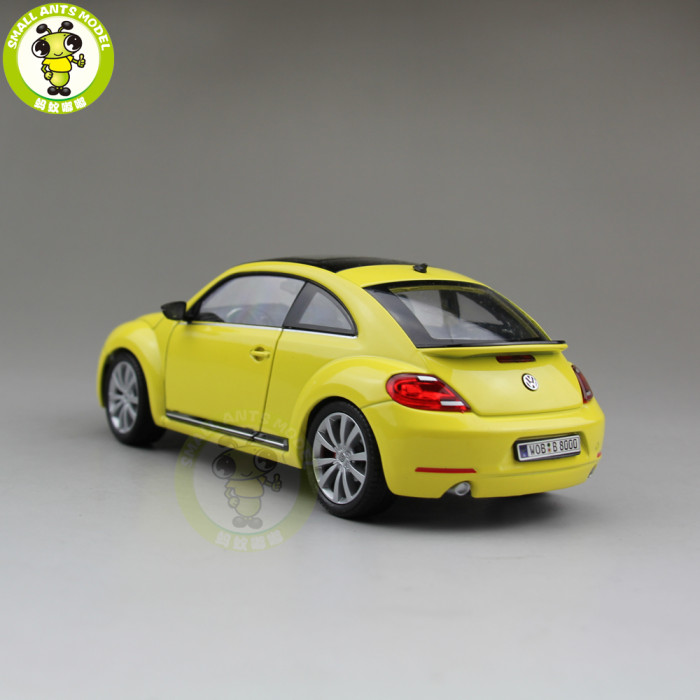1/24 VW Volkswagen New Beetle Welly Diecast Model Car Toys for Kids Gifts