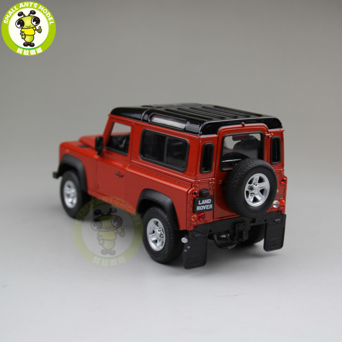 1/24 Land Rover Defender 90 Welly Diecast Model Car Suv Toys Kids Gifts