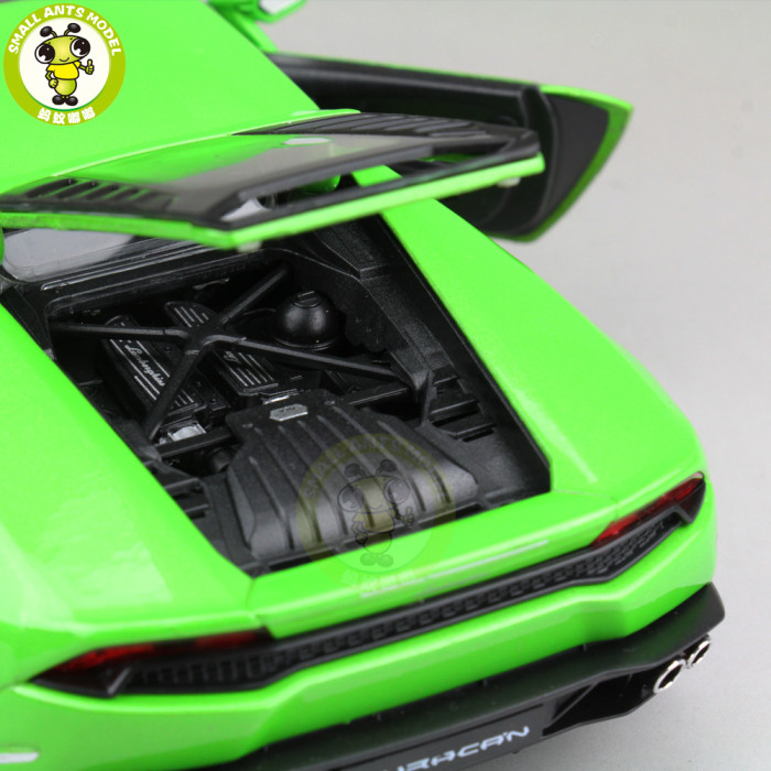 1/24 Lamborghini Huracan LP610-4 WELLY Diecast Model Car Toys Kids Gifts