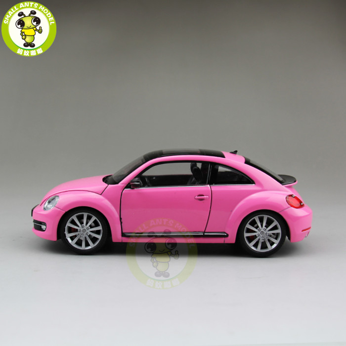 1/24 VW Volkswagen New Beetle Welly Diecast Model Car Toys for Kids Gifts