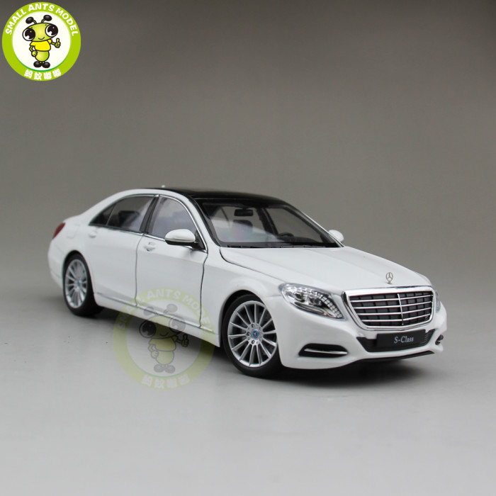 1/24 Mercedes Benz S Class 600 W222 Welly Diecast Model Car Toys Kids Gifts