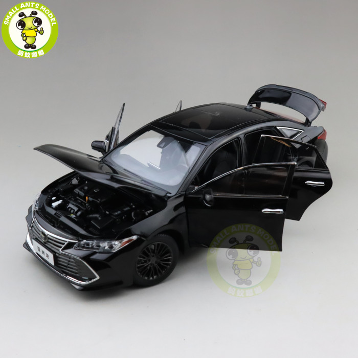 1/18 Toyota Avalon Diecast Car Model Toys kids Boy Girl Gifts Collection Black