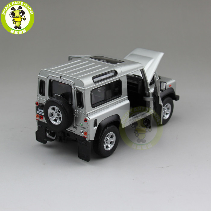 1/24 Land Rover Defender 90 Welly Diecast Model Car Suv Toys Kids Gifts