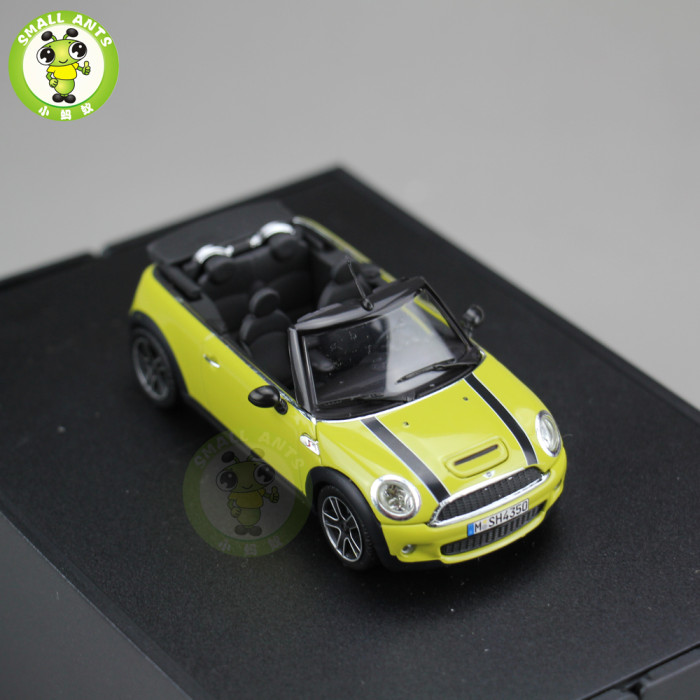 1/43 Minichamps BMW MINI COOPER S CONVERTIBLE Diecast Model Car Toys Kids Gifts
