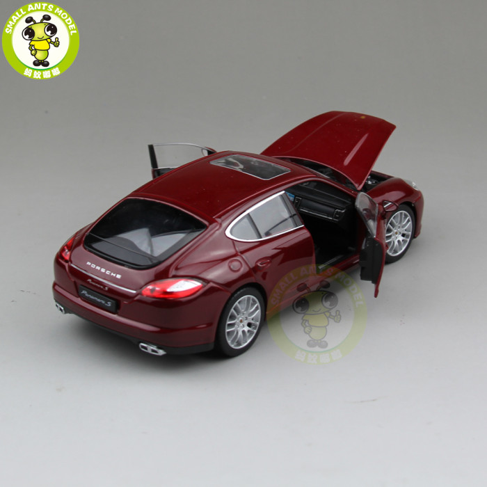 1/24 Porsche Panamera S Welly Diecast Model Car Toys Kids Gifts
