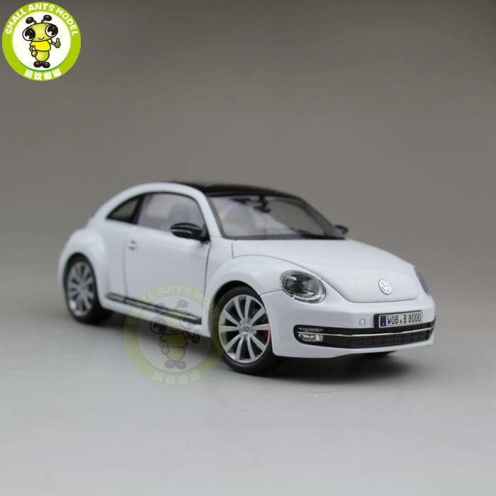 1/24 VW Volkswagen New Beetle Welly Diecast Model Car Toys for Kids Gifts