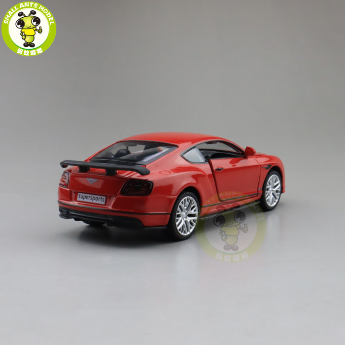 1/33 Bentley Continental Supersports Diecast Model Toys Kids Car Boys Gifts