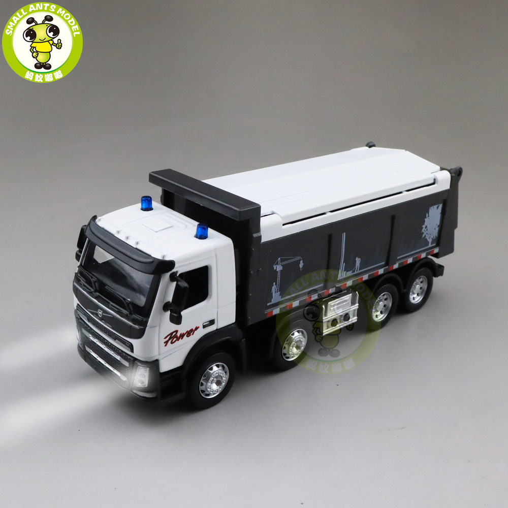 Dump Truck_1/50 Scale Alloy Engineering Vehicle Model Set Diecast Excavator Transporter Car Toys Kid