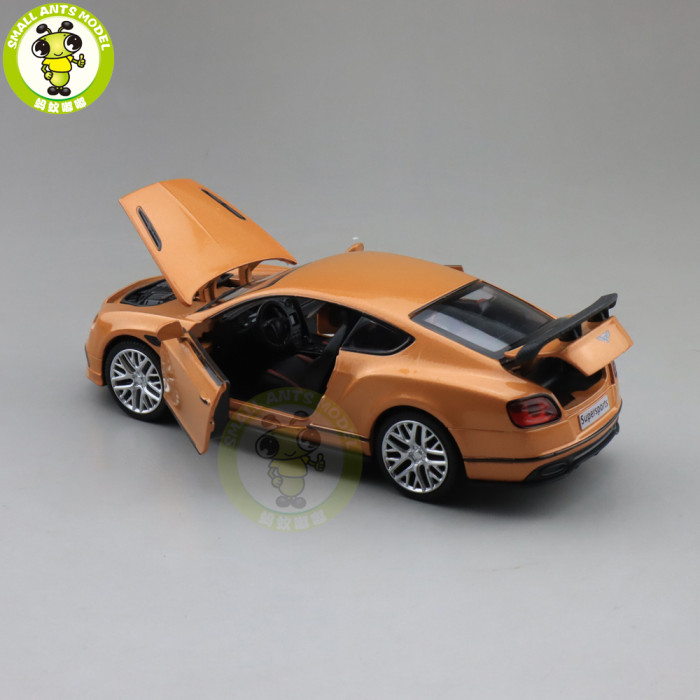 1/33 Bentley Continental Supersports Diecast Model Toys Kids Car Boys Gifts