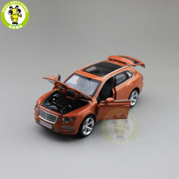 1/34 Bentley Bentayga SUV Diecast Model Toys Kids SUV Car Boys Girls Gifts